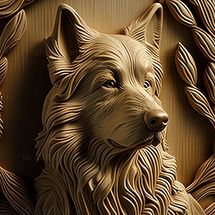 3D model st Maremmo Abruzzi Shepherd dog (STL)